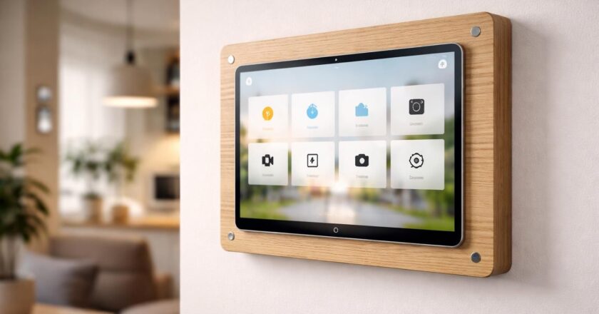 VESA cadre bois ou aimants : fixer une tablette tactile Microsoft pour la domotique
