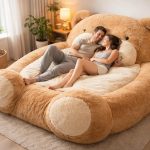 Le cadeau idéal : un lit en forme de nounours pour adultes 2 personnes pour les couples